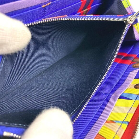 HERMES Azap Long Silk-In Long wallet Zip Around Long Wallet Unused - Picture 11 of 14